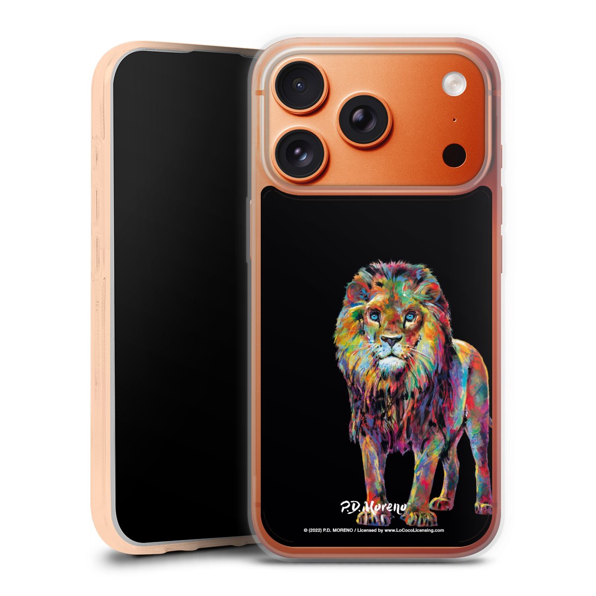 Leone colorato da P.D. Moreno