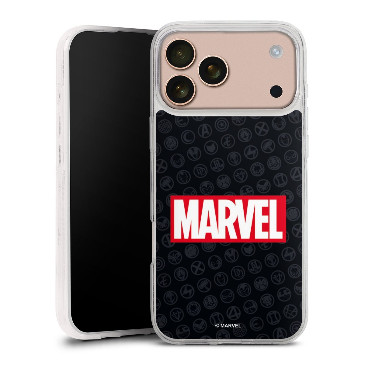 Marvel Logo Zwart Rood