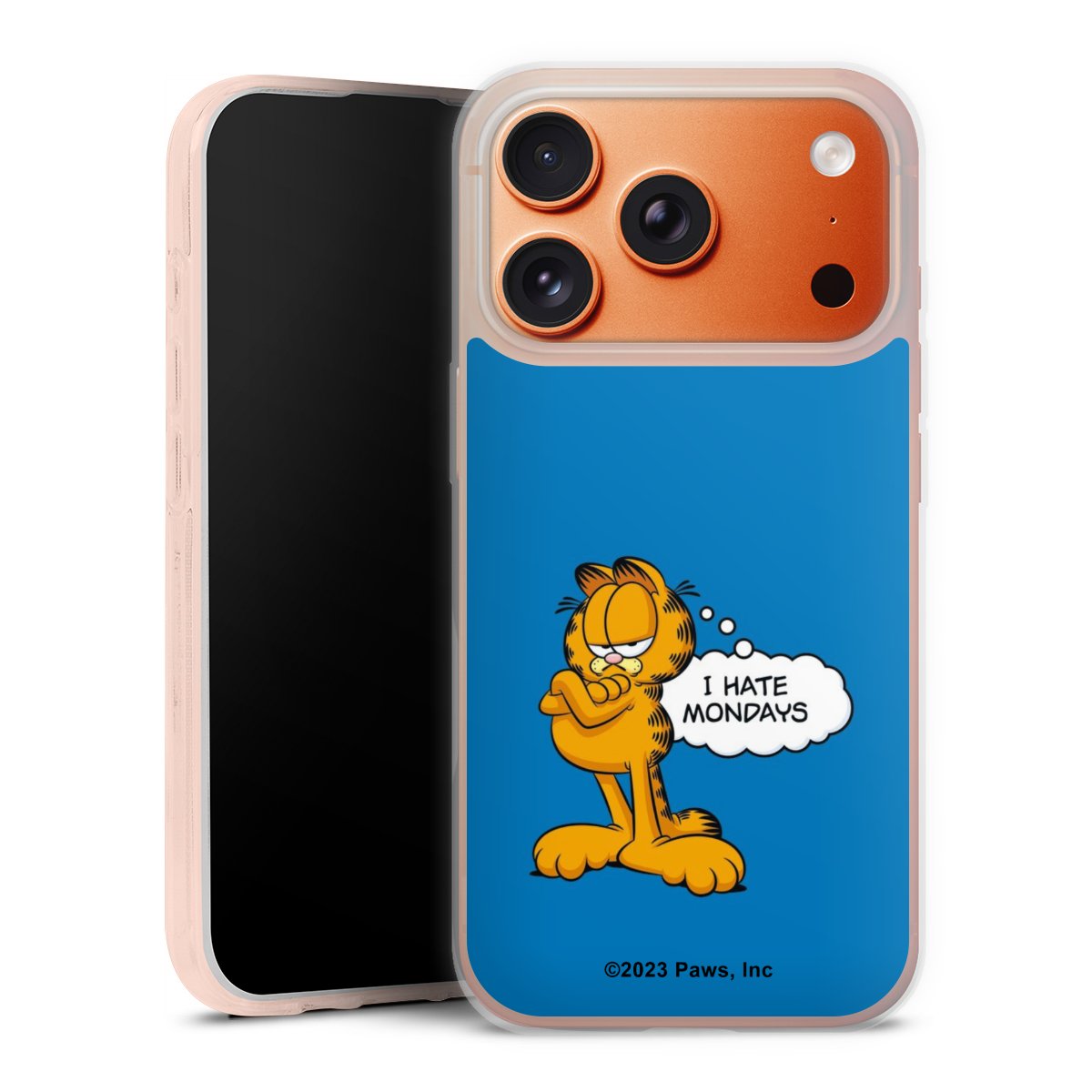 Garfield Ik haat maandagen blauw