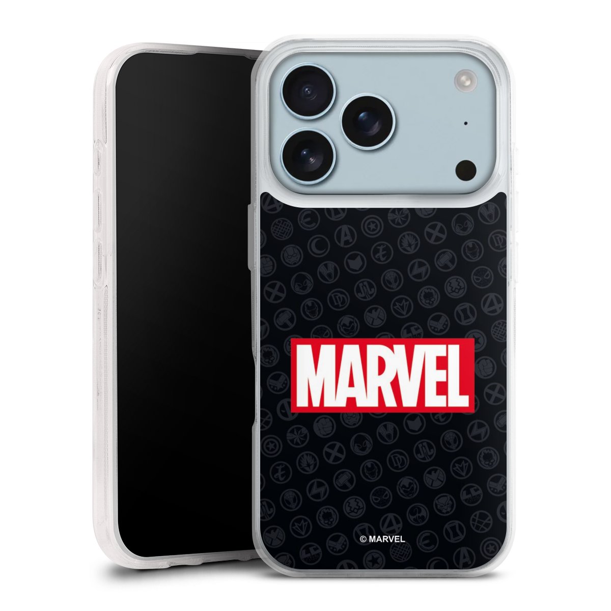 Marvel Logo Zwart Rood