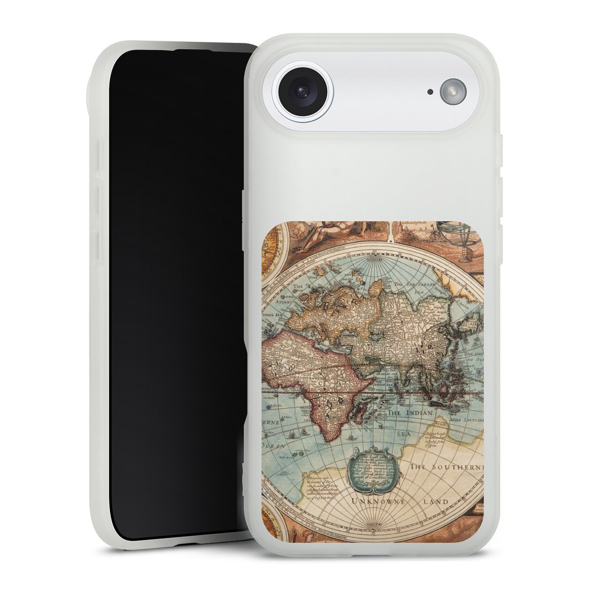 Mappa del mondo vintage