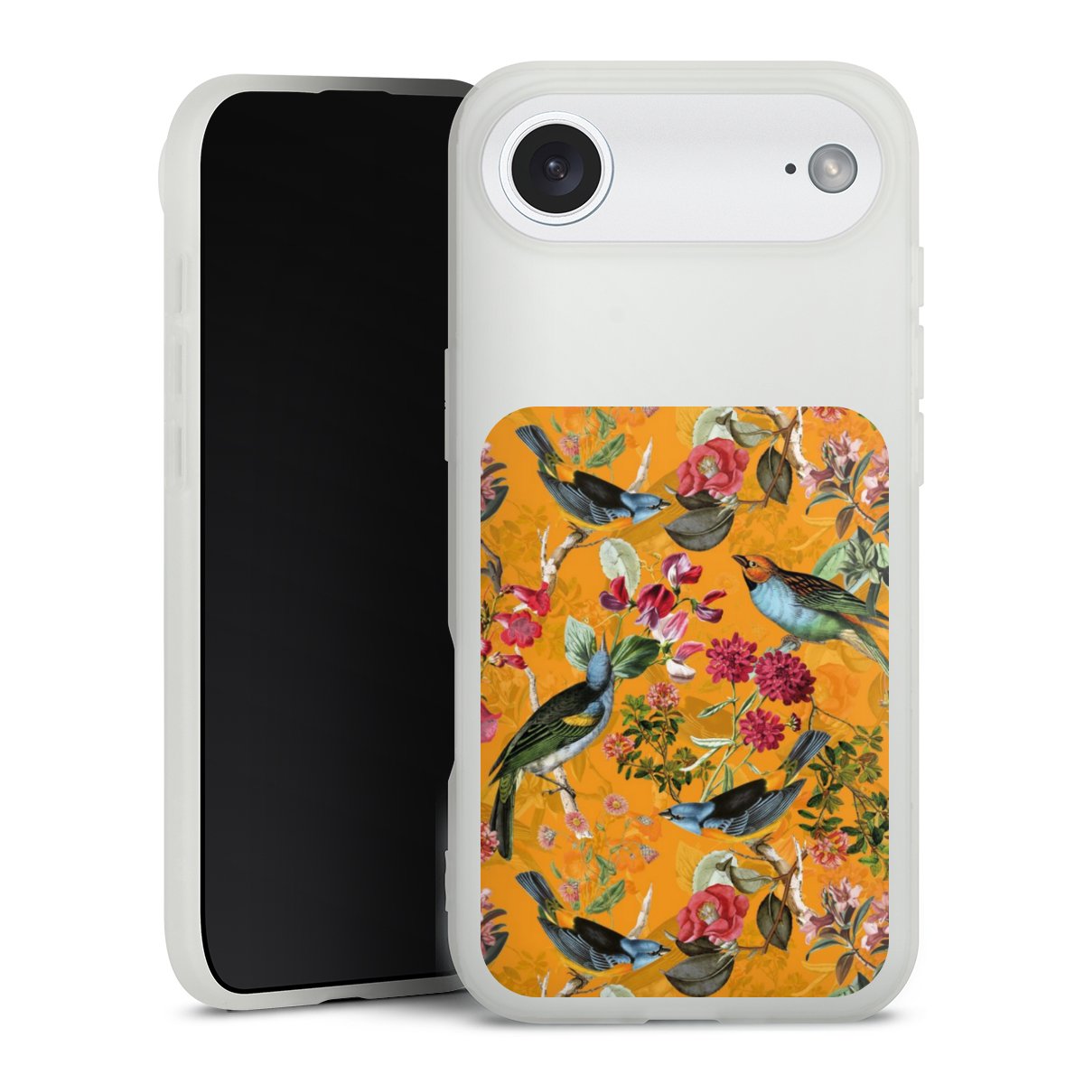 Vogels Bloemen Behang