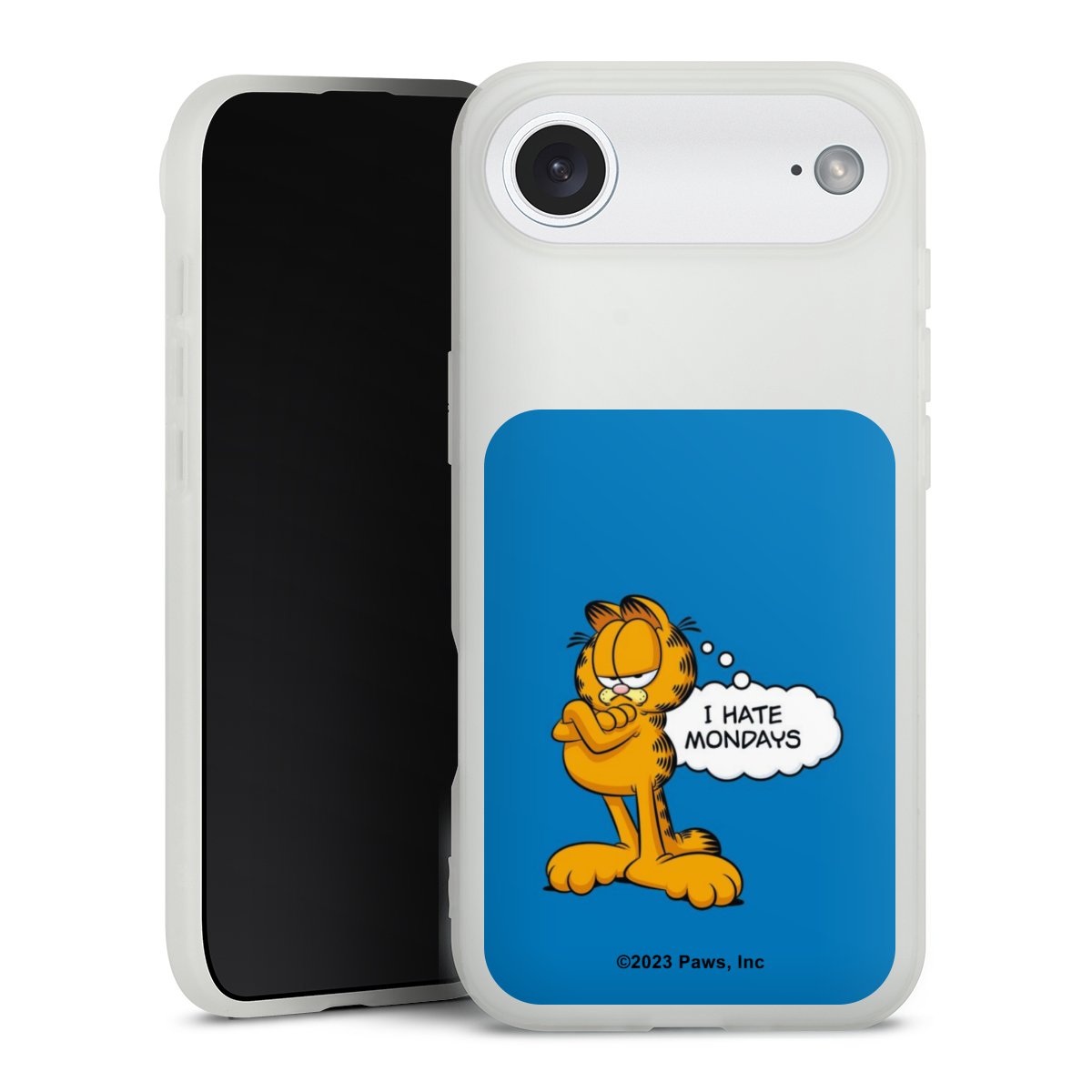 Garfield Ik haat maandagen blauw