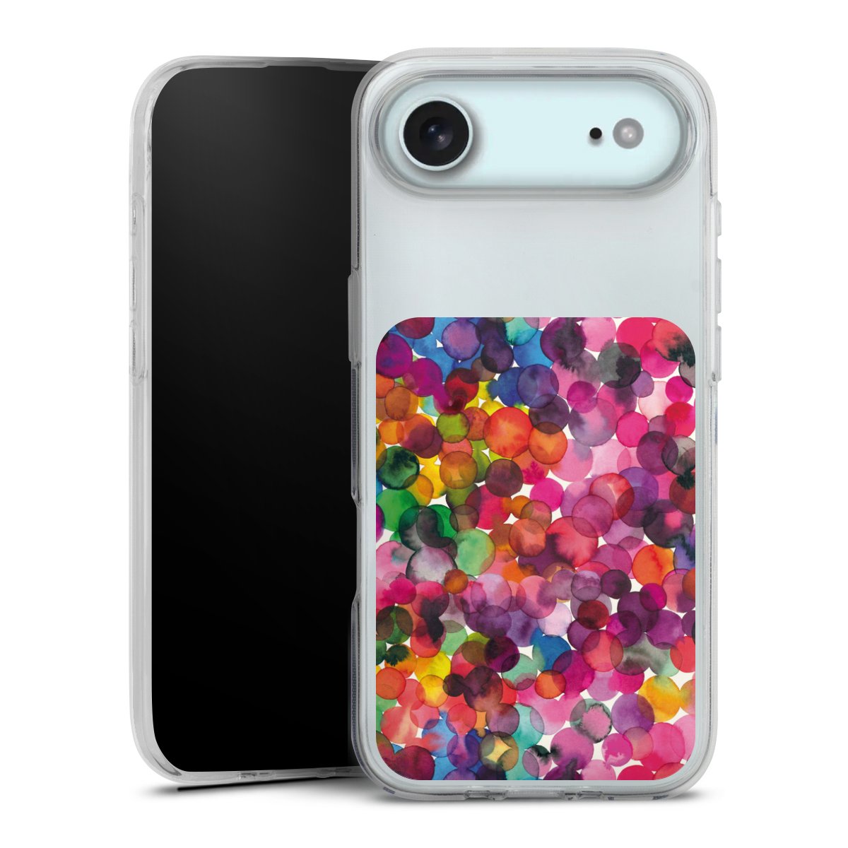 Punti acquerello sovrapposti