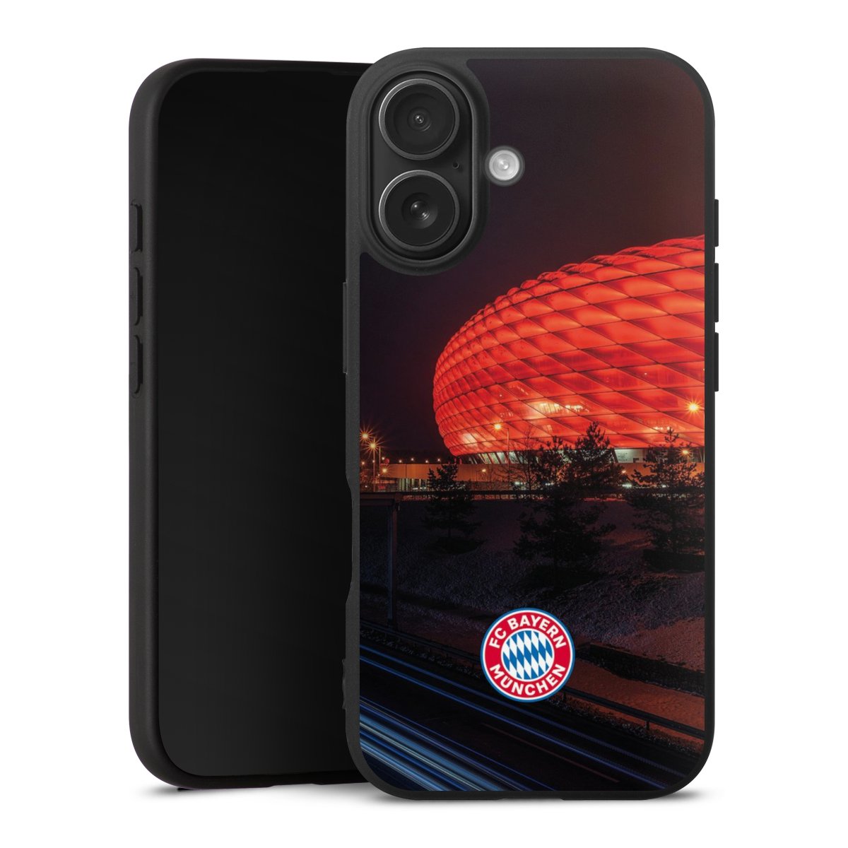 Allianz Arena bei Nacht FCB