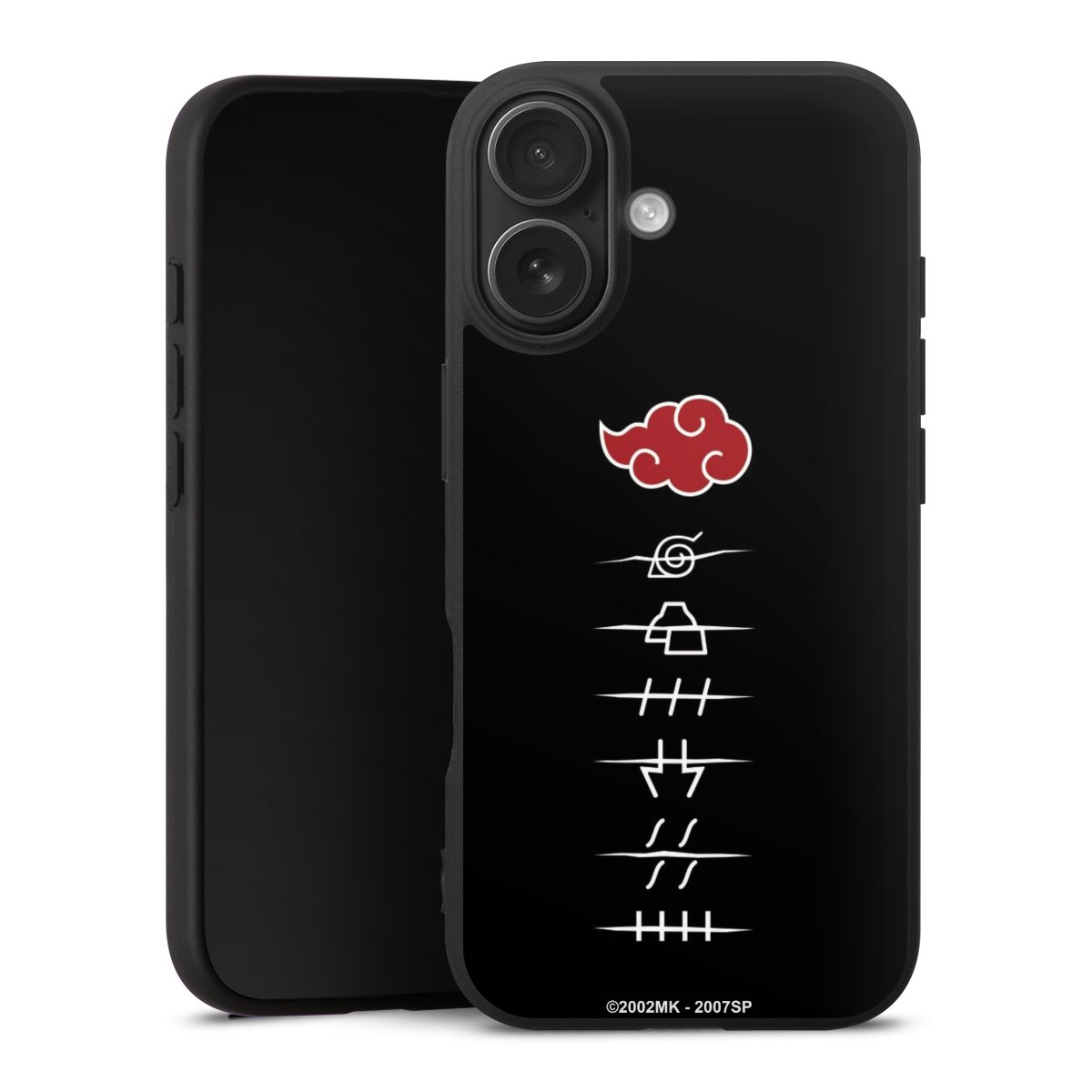 Symboles des membres de l'Akatsuki noirs