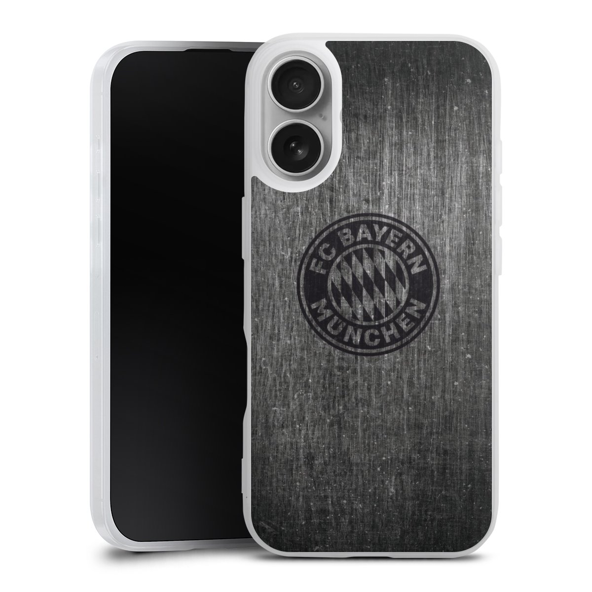 Metalllook FCB Logo einfarbig