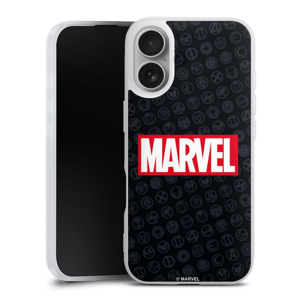 Marvel Logo Zwart Rood