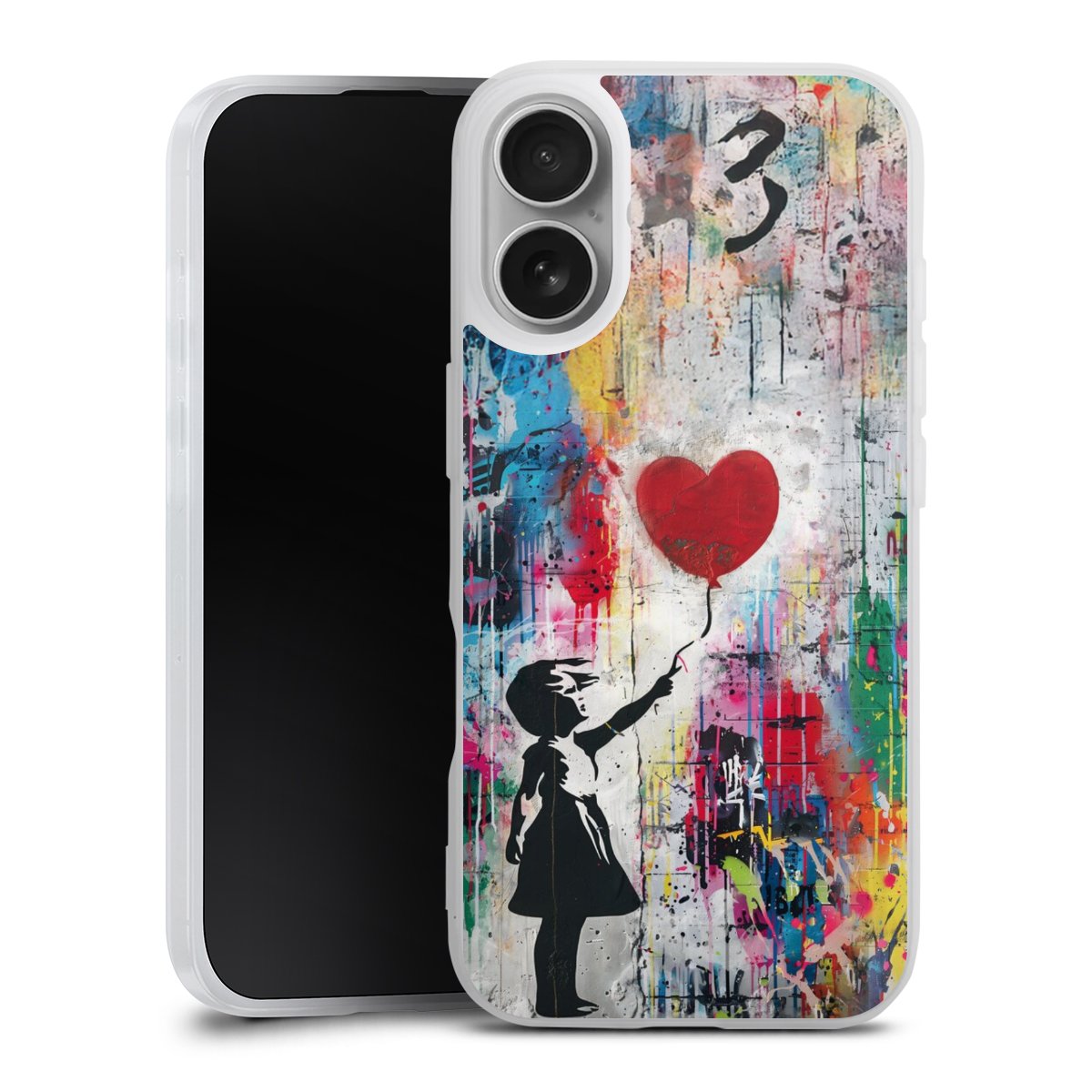 Balloon Girl Colorful