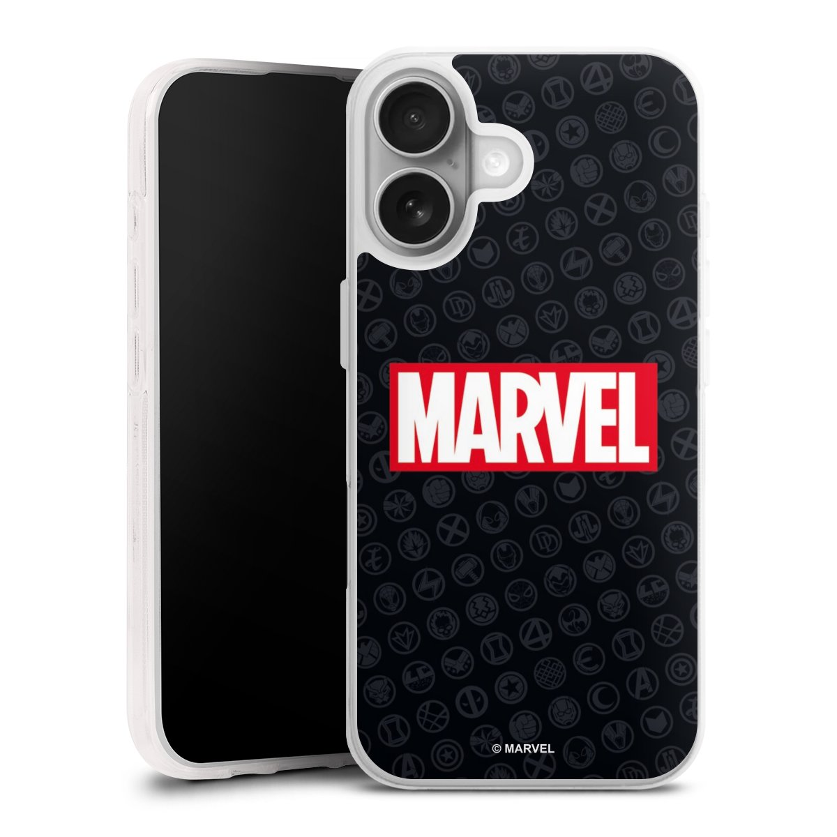 Marvel Logo Zwart Rood