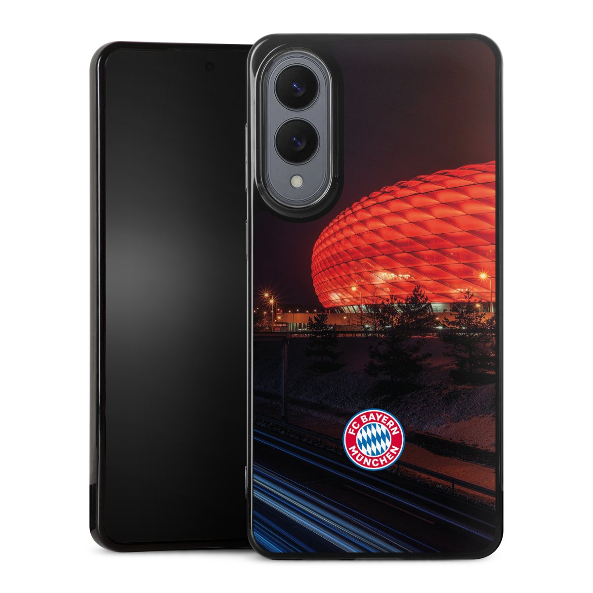 Allianz Arena bei Nacht FCB