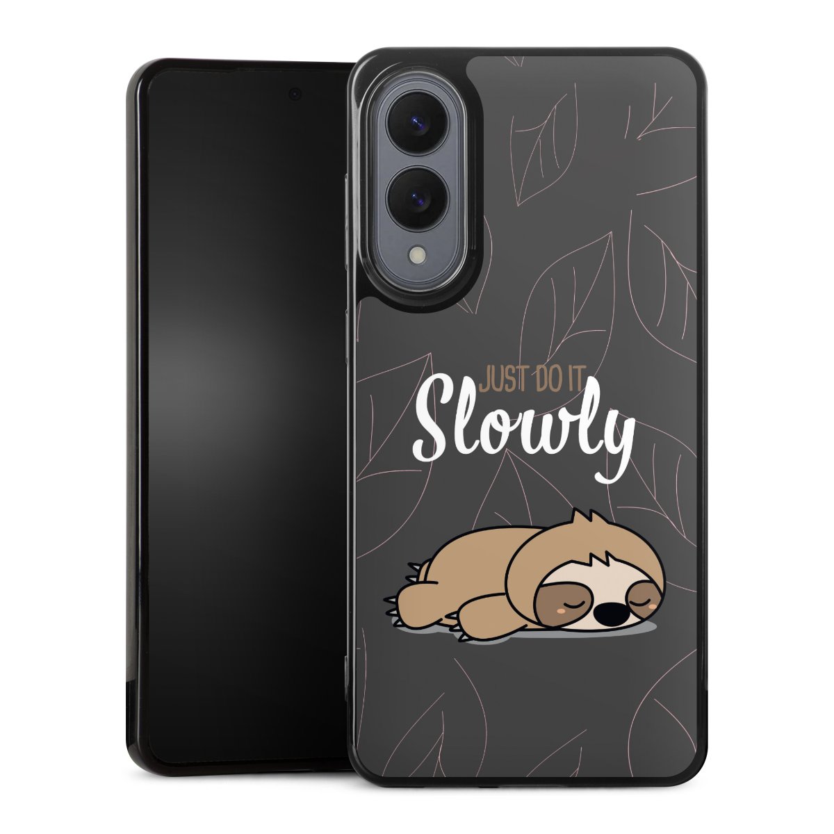 Just Do It Slowly Sloth Grey