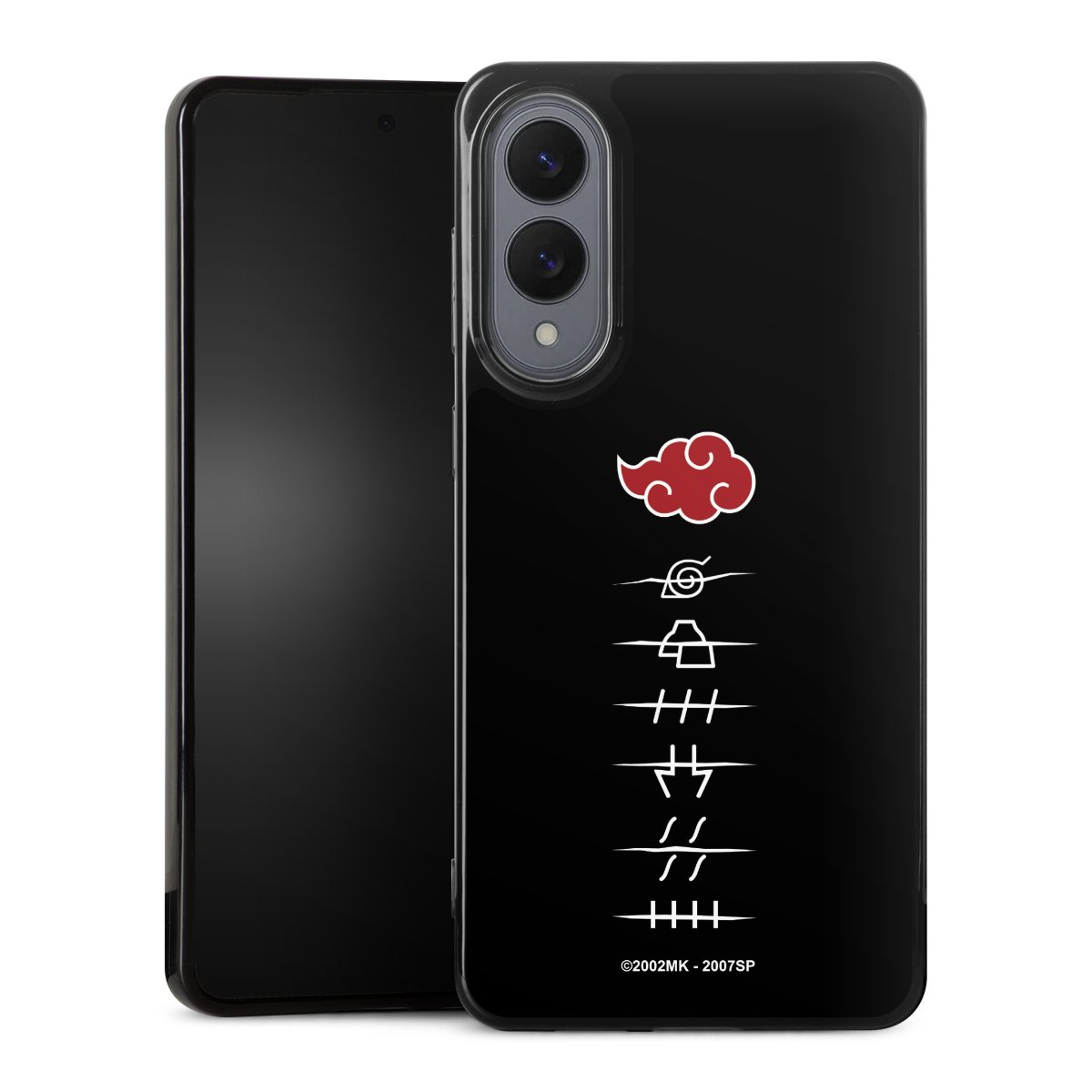Symboles des membres de l'Akatsuki noirs