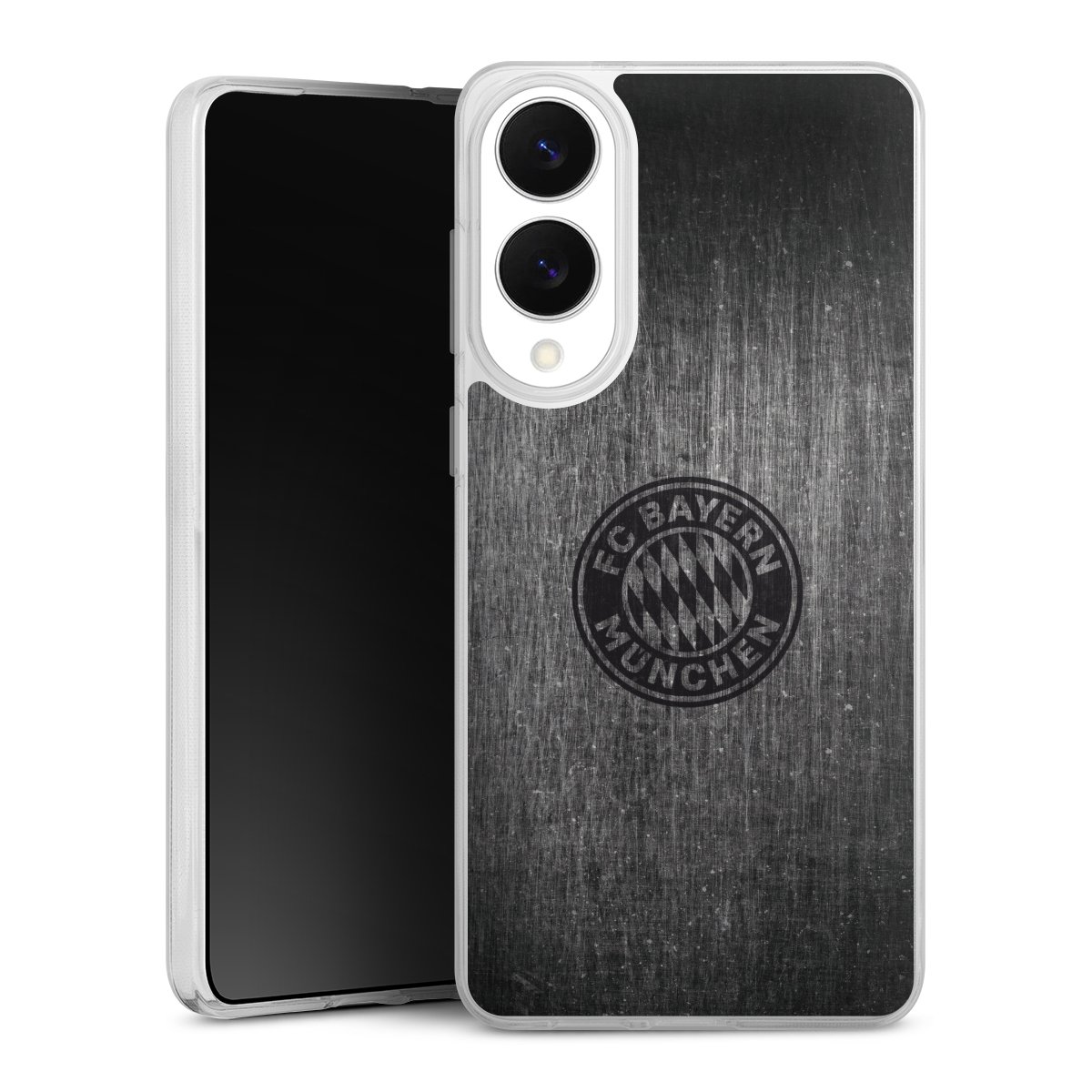 Metalllook FCB Logo einfarbig