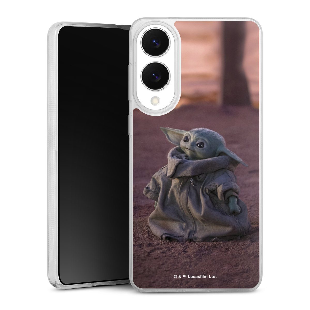 The Child schaut nach oben