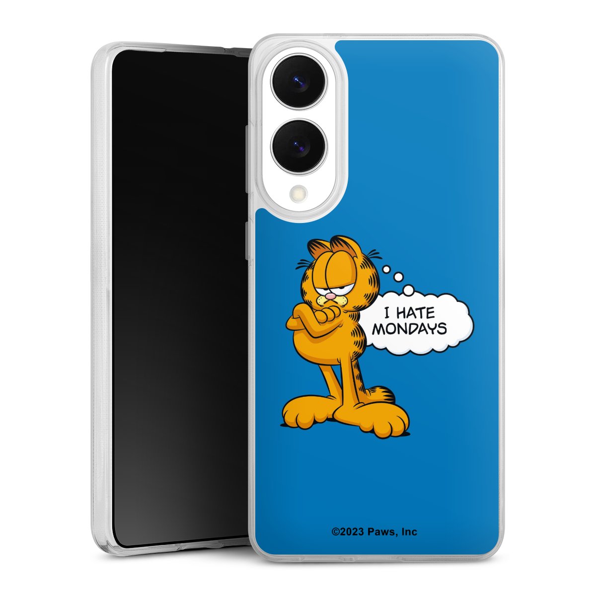 Garfield Ik haat maandagen blauw