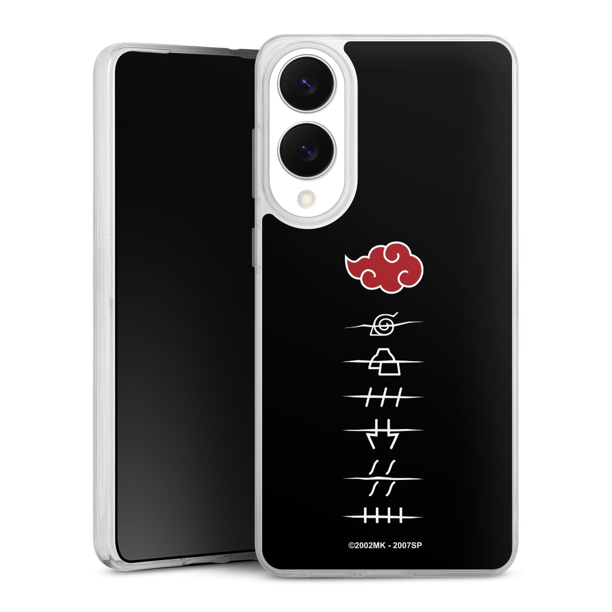 Symboles des membres de l'Akatsuki noirs