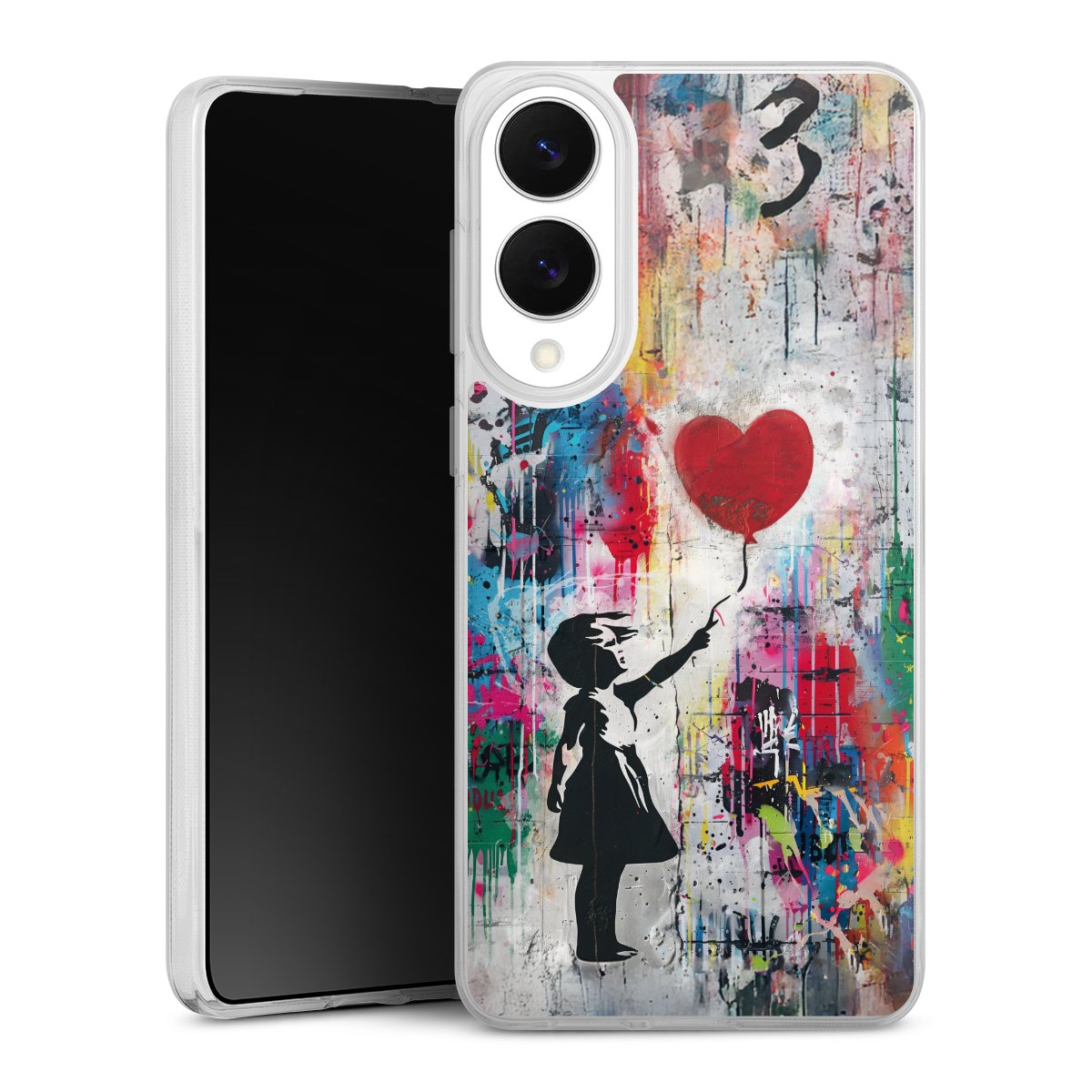 Balloon Girl Colorful