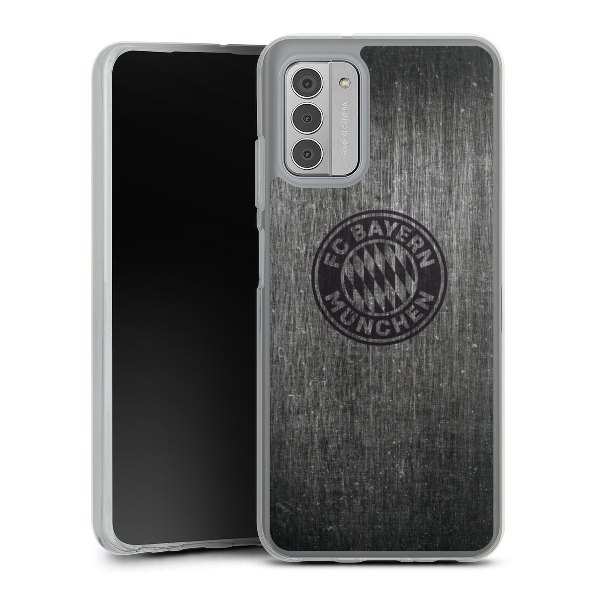 Metalllook FCB Logo einfarbig