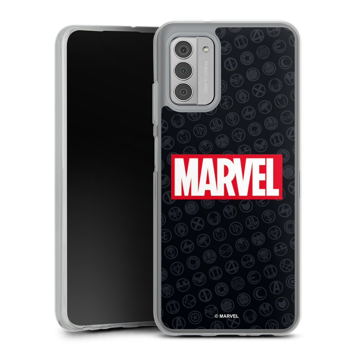 Marvel Logo Zwart Rood