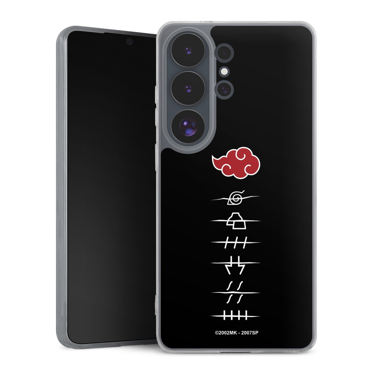 Symboles des membres de l'Akatsuki noirs