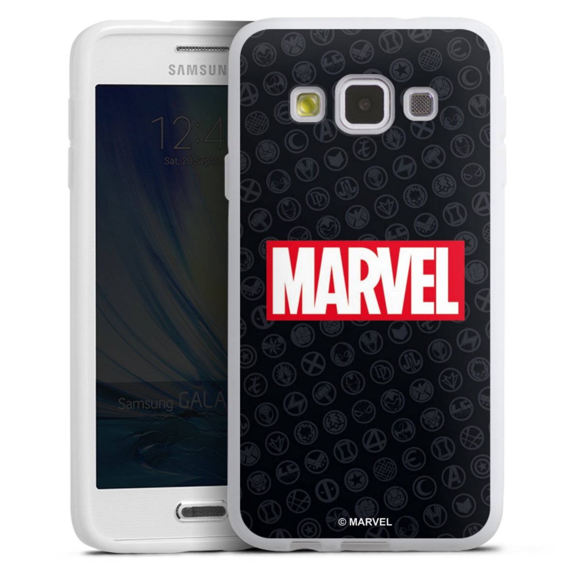 Marvel Logo Black Red 