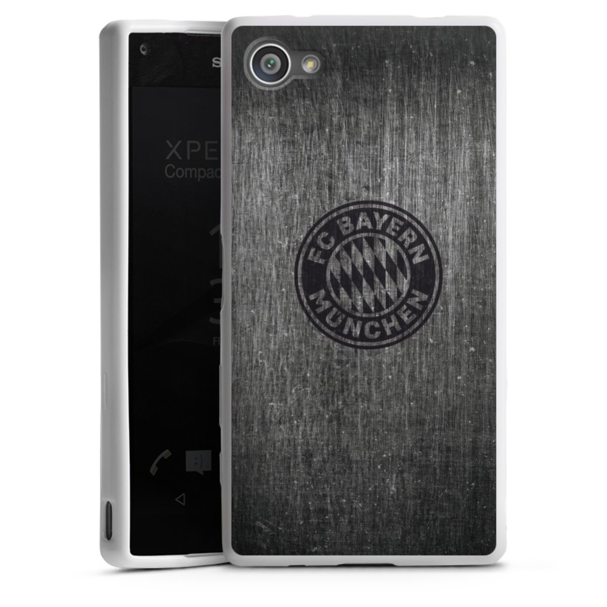 Metalllook FCB Logo einfarbig