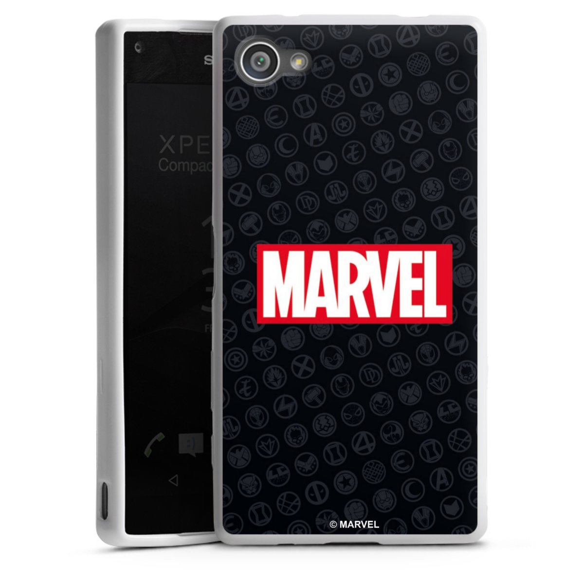 Marvel Logo Noir Rouge