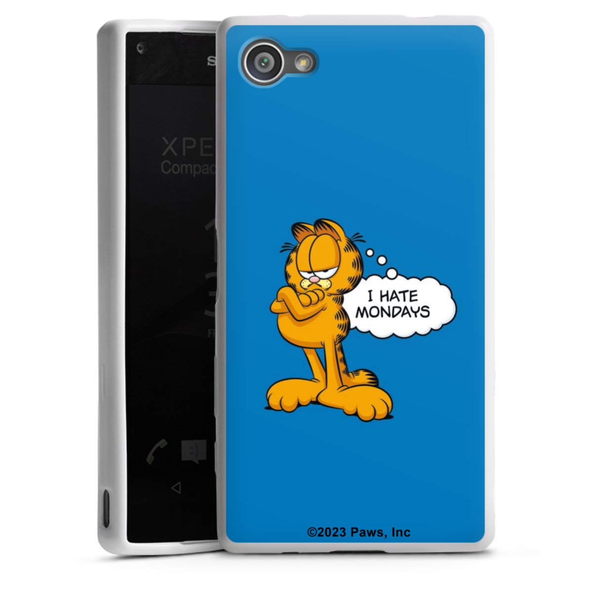 Garfield Ik haat maandagen blauw