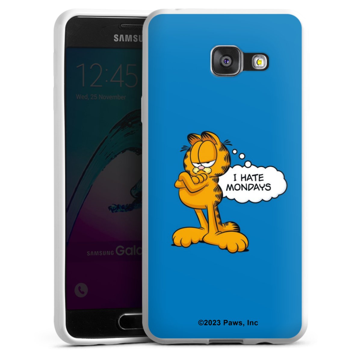 Garfield Ik haat maandagen blauw