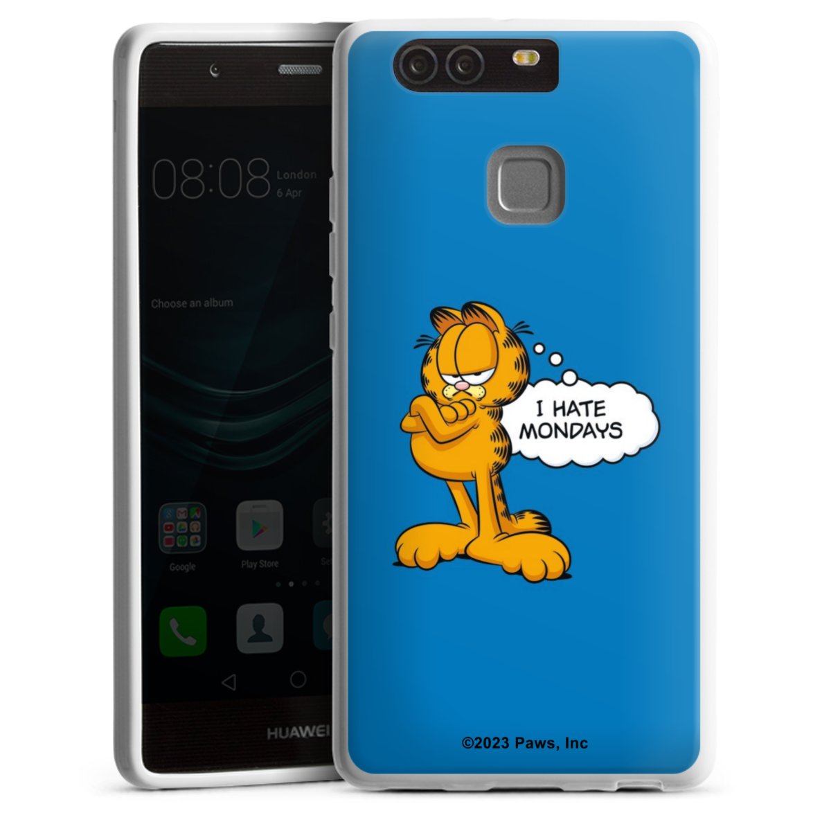 Garfield Je déteste les lundis Bleu