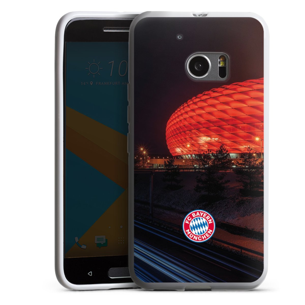 Allianz Arena bei Nacht FCB