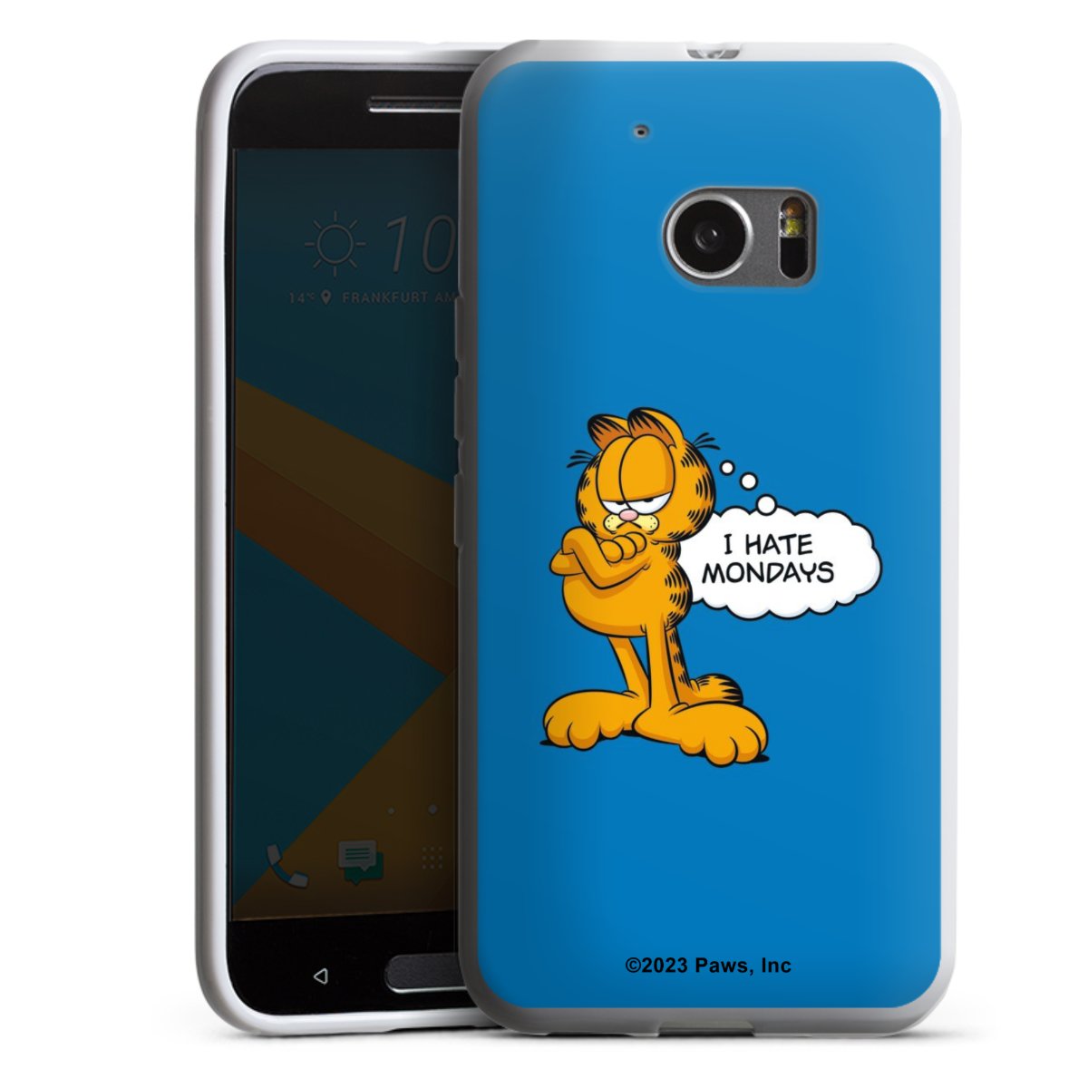 Garfield Ik haat maandagen blauw