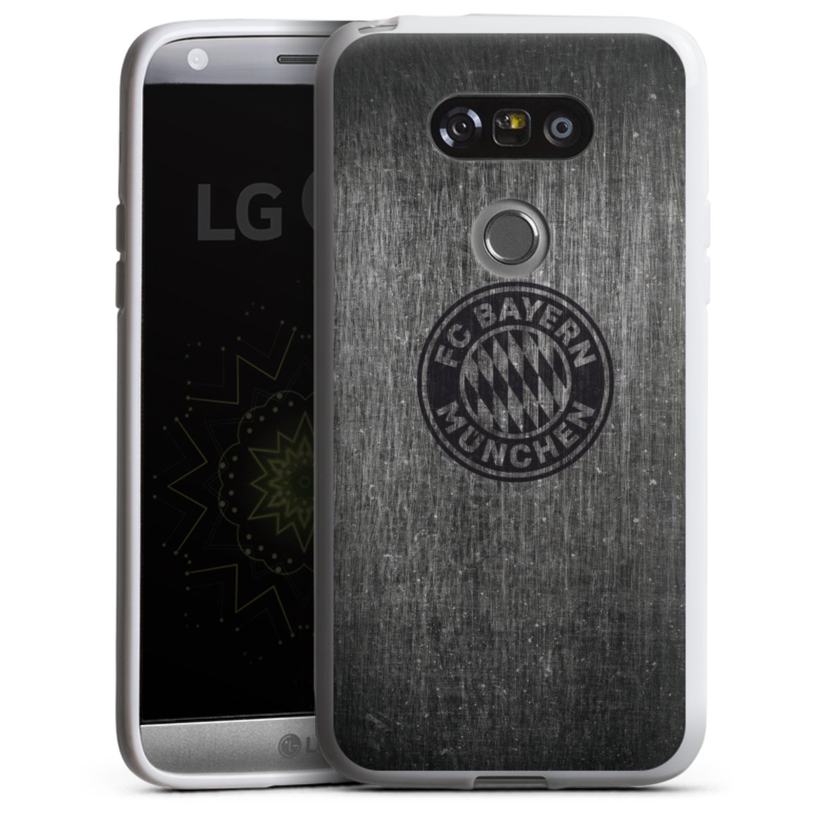 Metalllook FCB Logo einfarbig