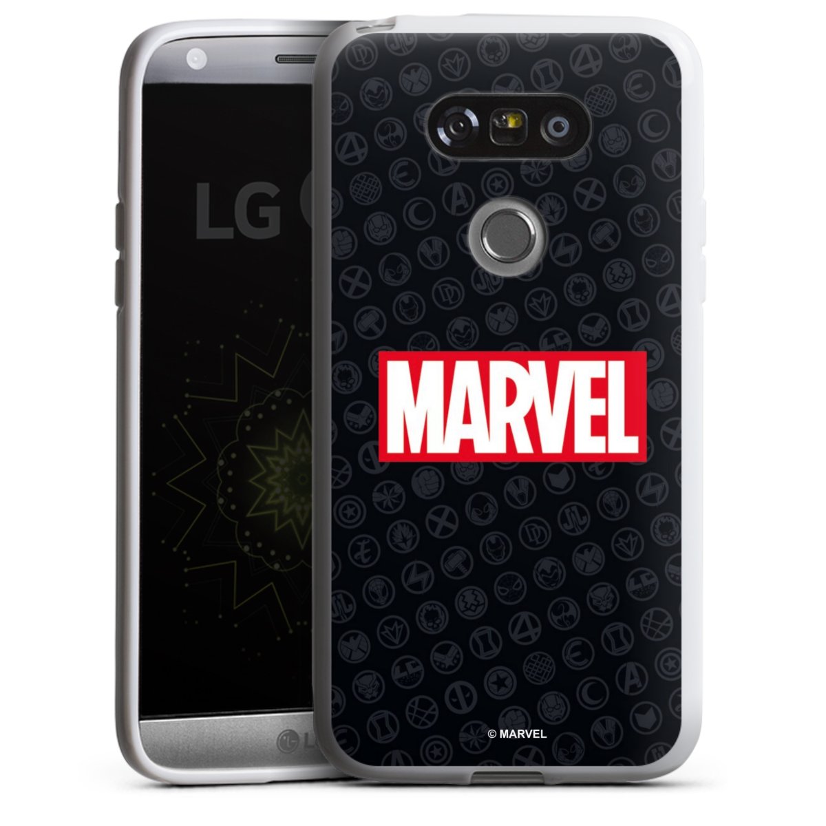 Marvel Logo Zwart Rood