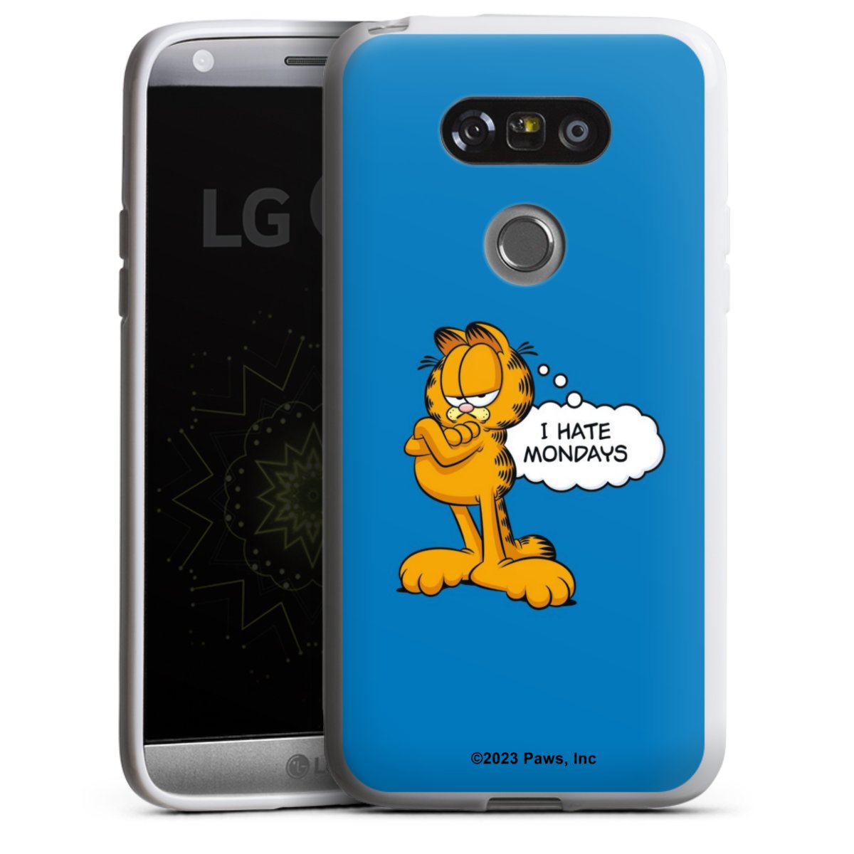 Garfield Je déteste les lundis Bleu