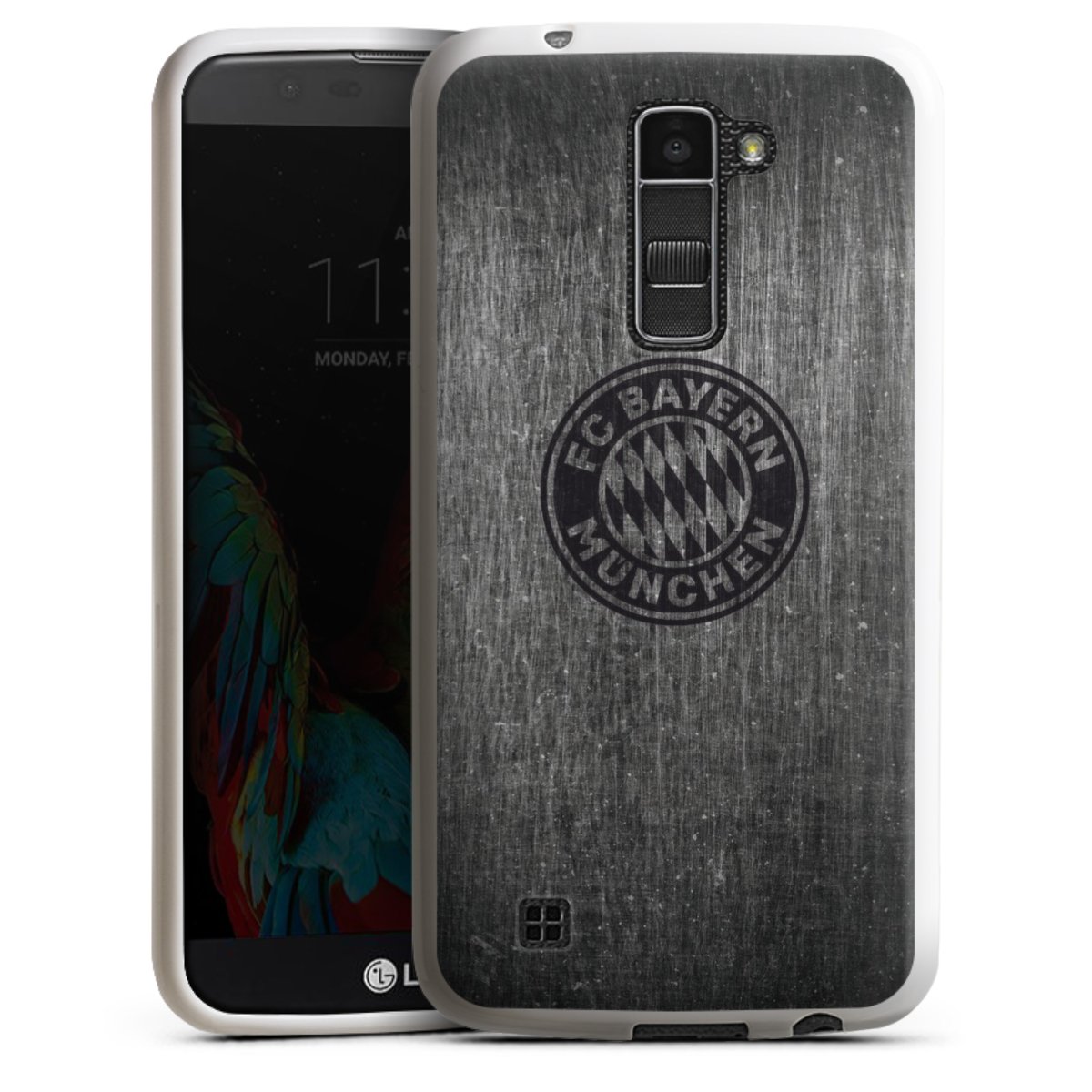 Metalllook FCB Logo einfarbig