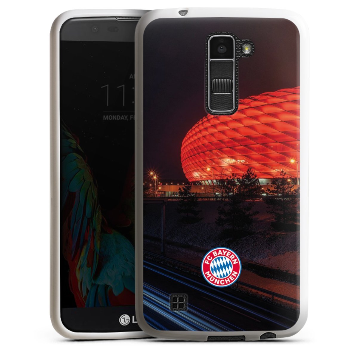 Allianz Arena bei Nacht FCB
