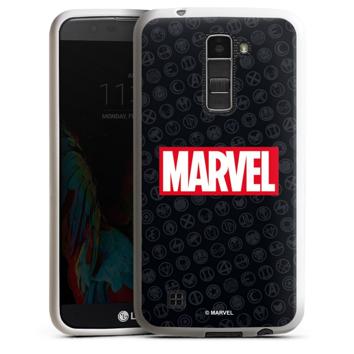 Marvel Logo Black Red 