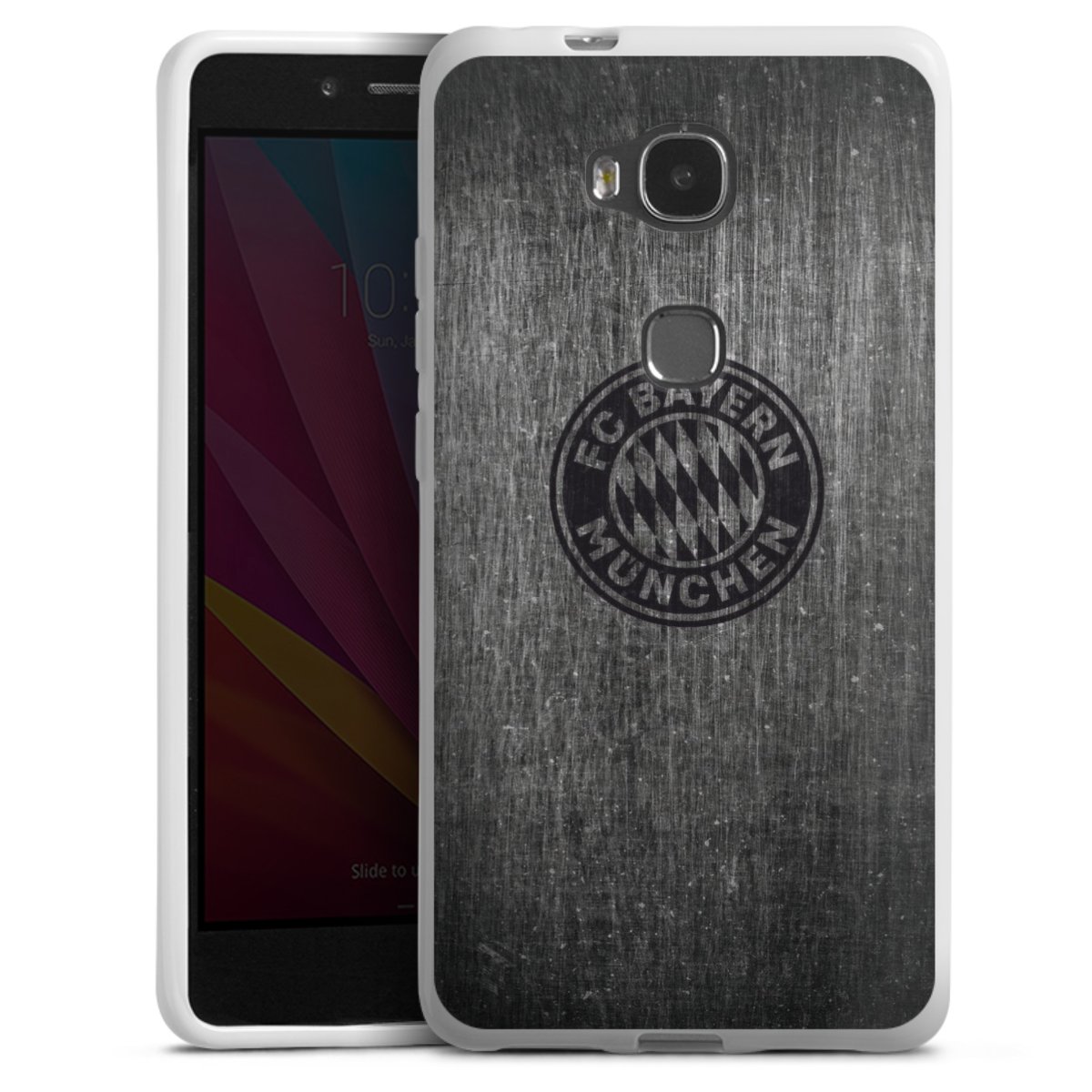 Metalllook FCB Logo einfarbig