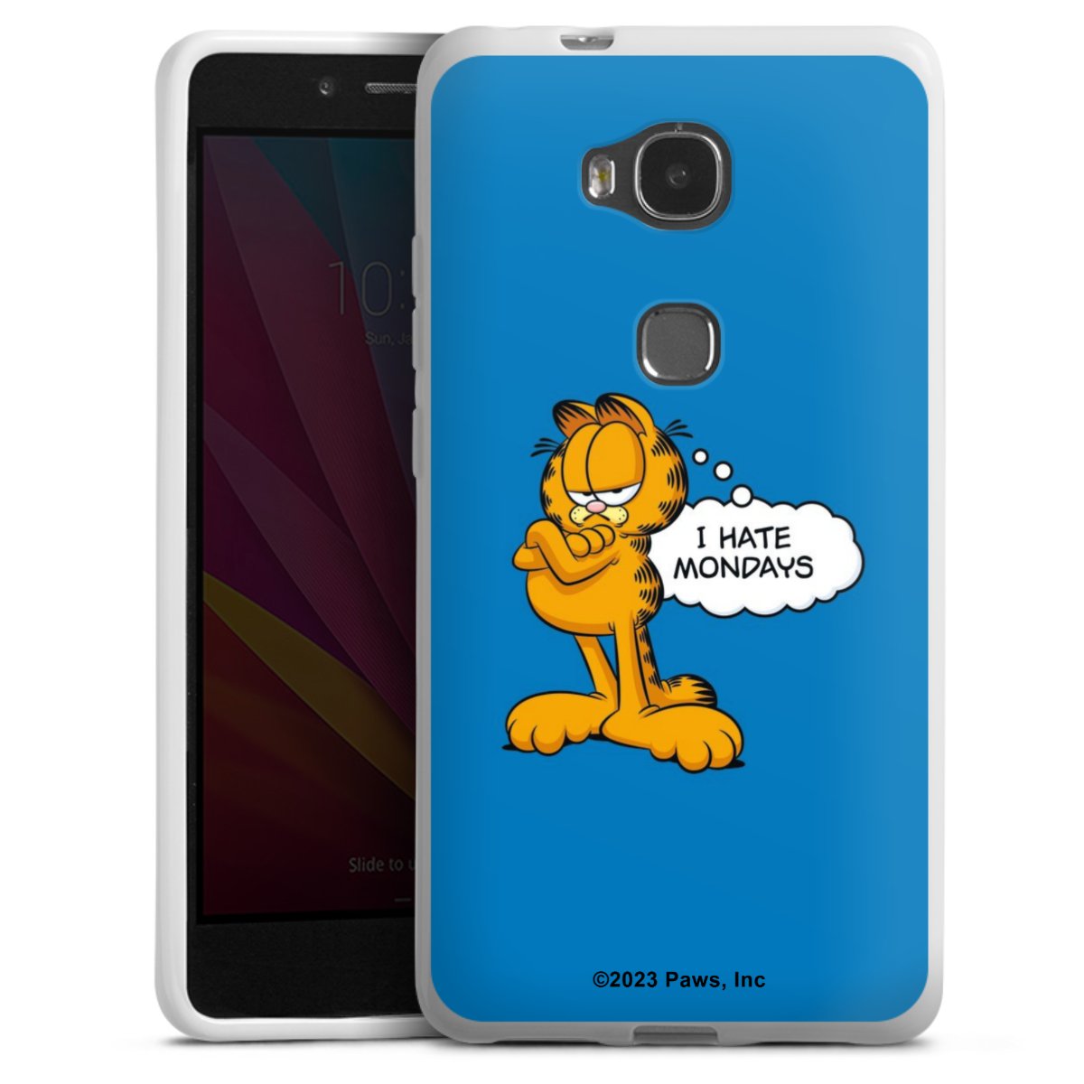 Garfield Ik haat maandagen blauw