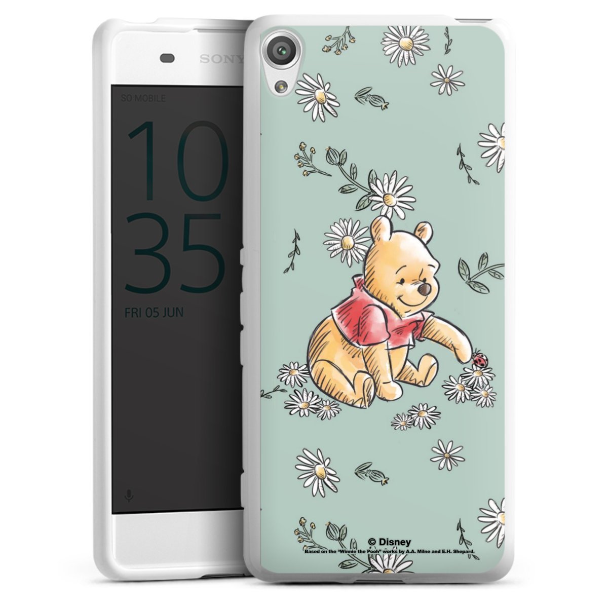 Winnie Puuh Gänseblümchen und Käfer Liebe