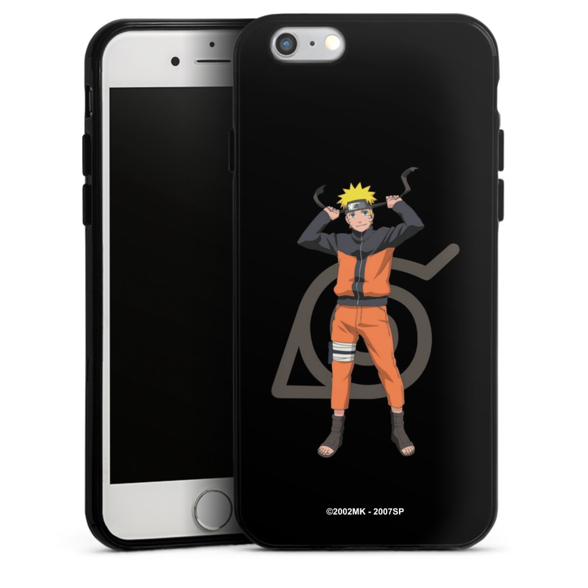 Naruto voor Siliconen (zwart) voor iPhone 6s van DeinDesign