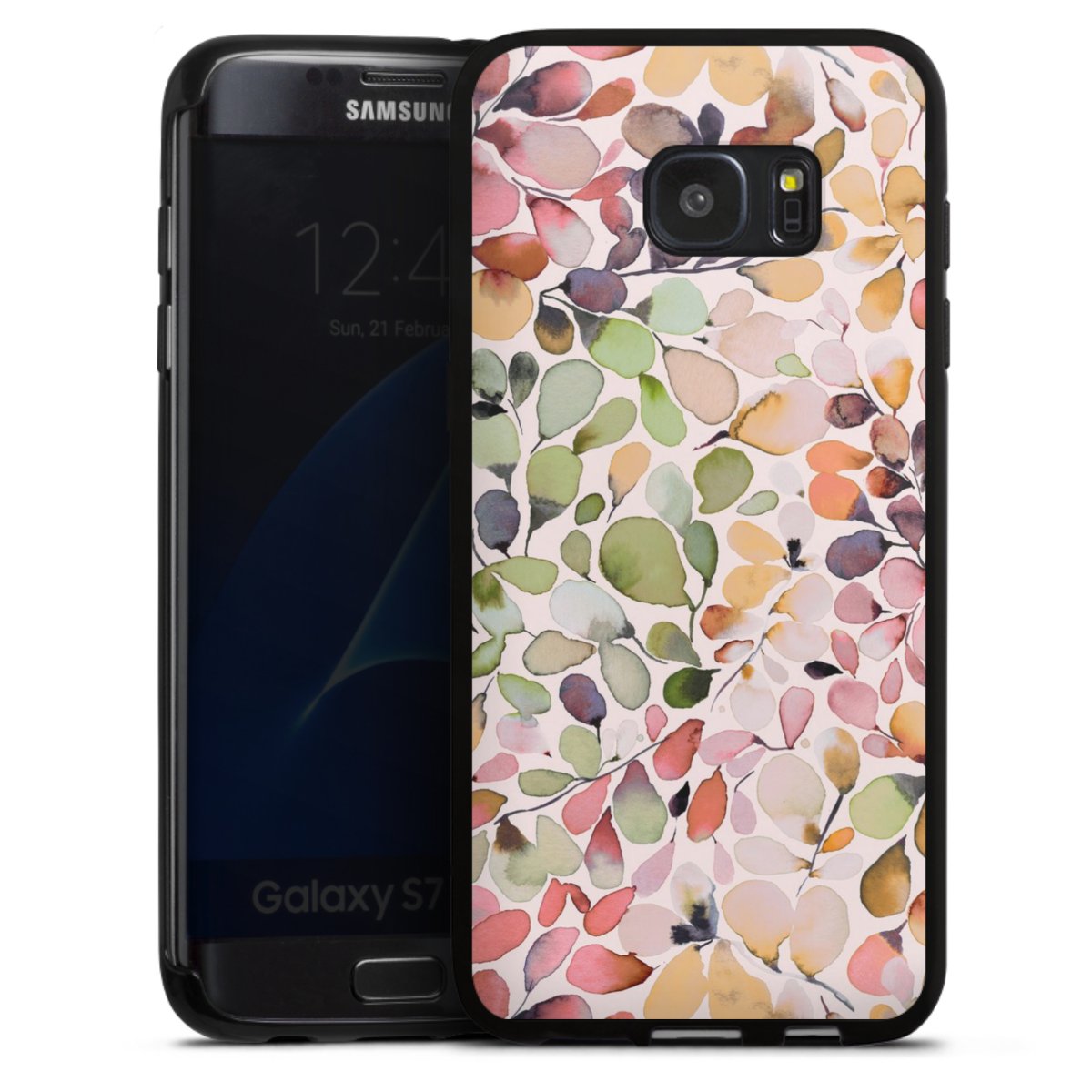 Blättrige Naturlandschaft Eukalyptus