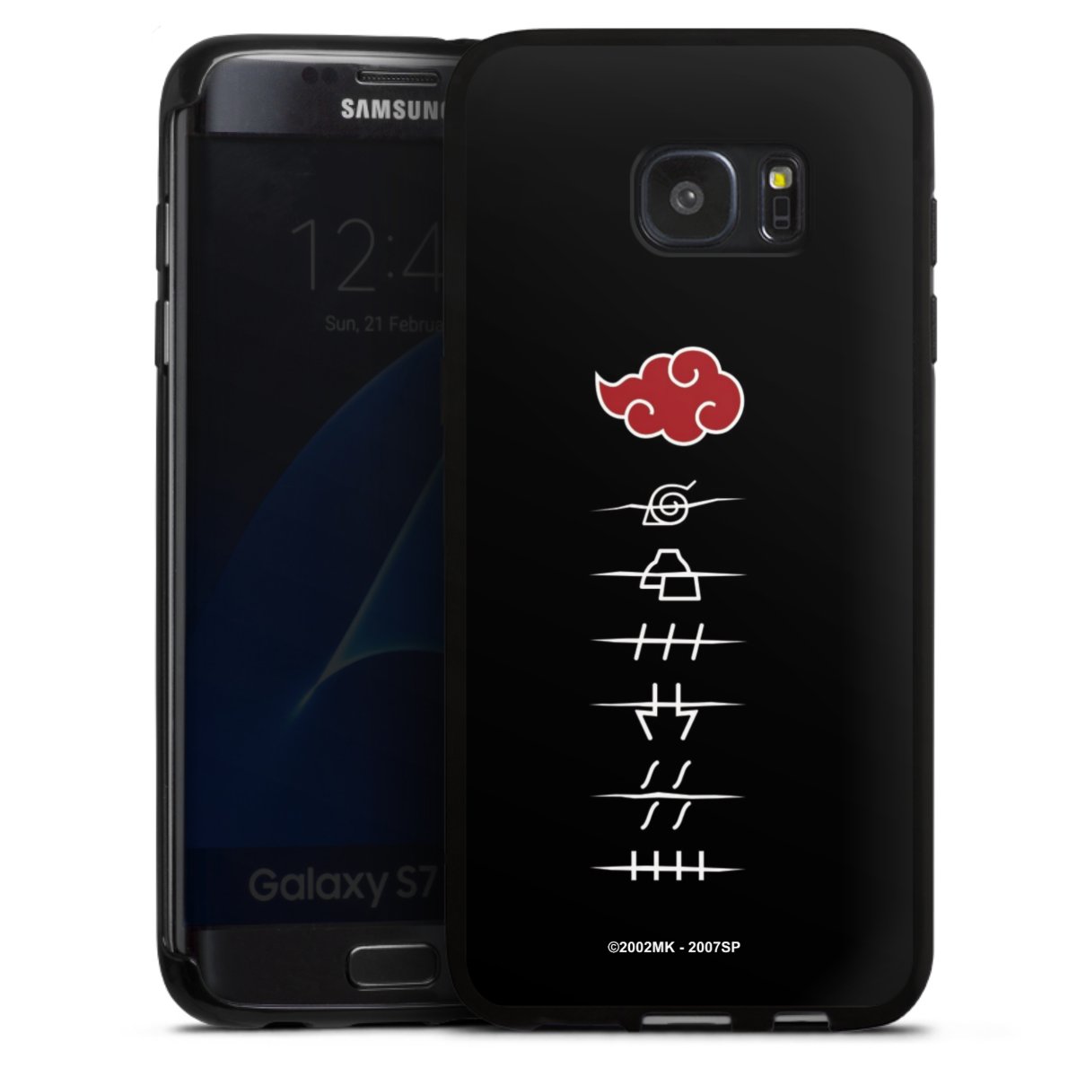 Symboles des membres de l'Akatsuki noirs