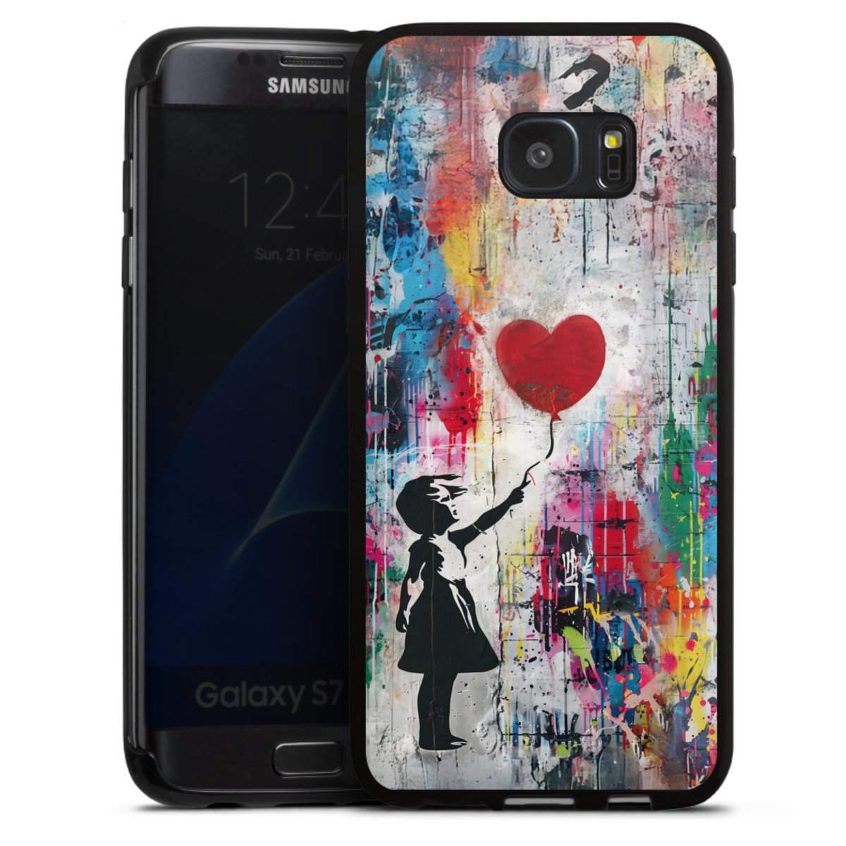 Balloon Girl Colorful