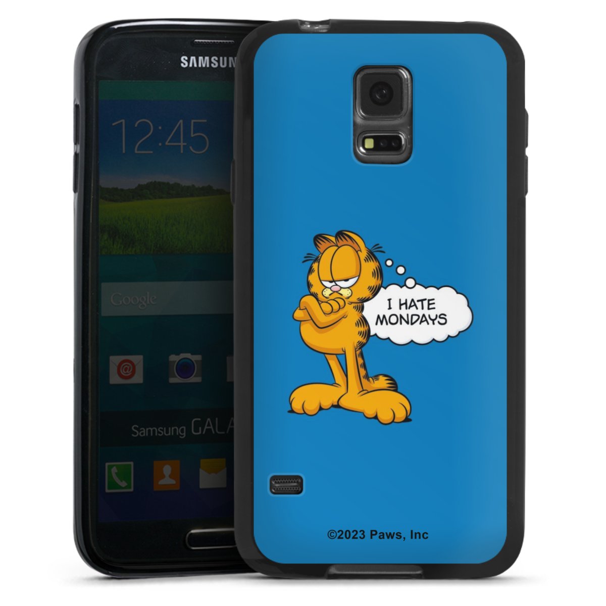 Garfield Je déteste les lundis Bleu