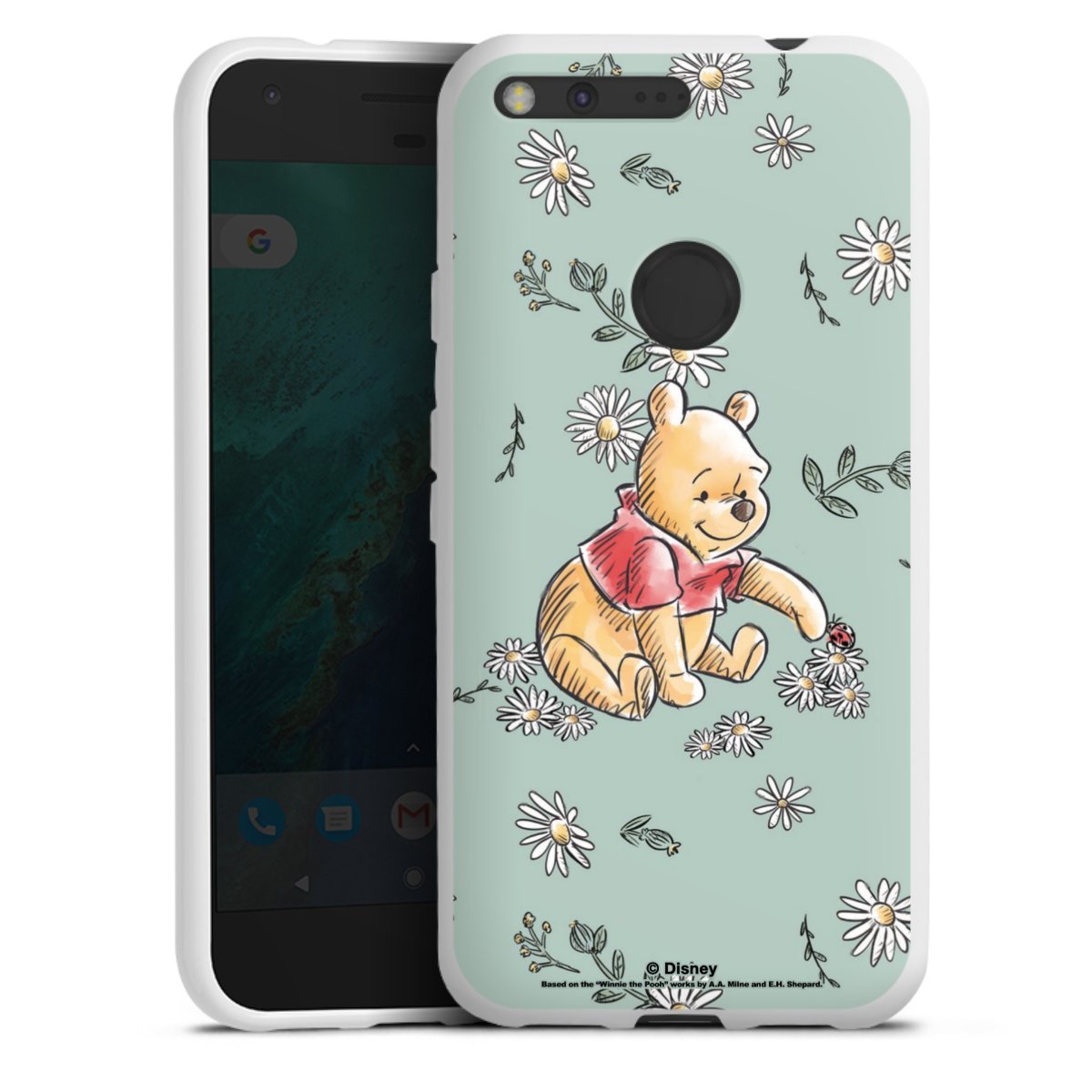 Winnie Puuh Gänseblümchen und Käfer Liebe