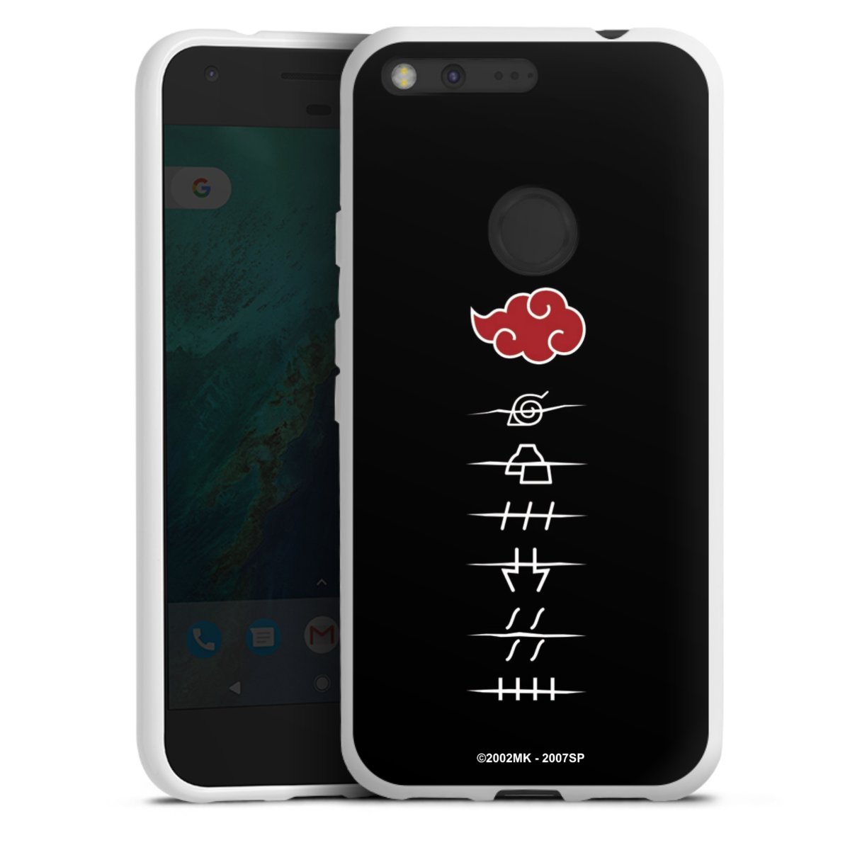 Symboles des membres de l'Akatsuki noirs