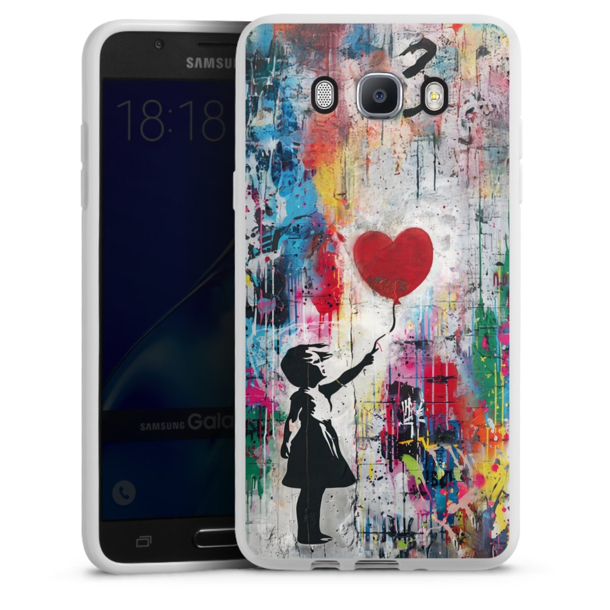 Balloon Girl Colorful